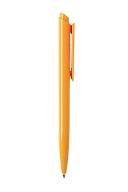 Yellow pen for scale reference